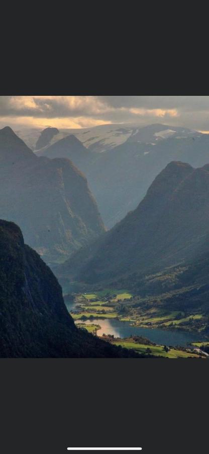 Apartmán Sunde Panorama Olden Exteriér fotografie