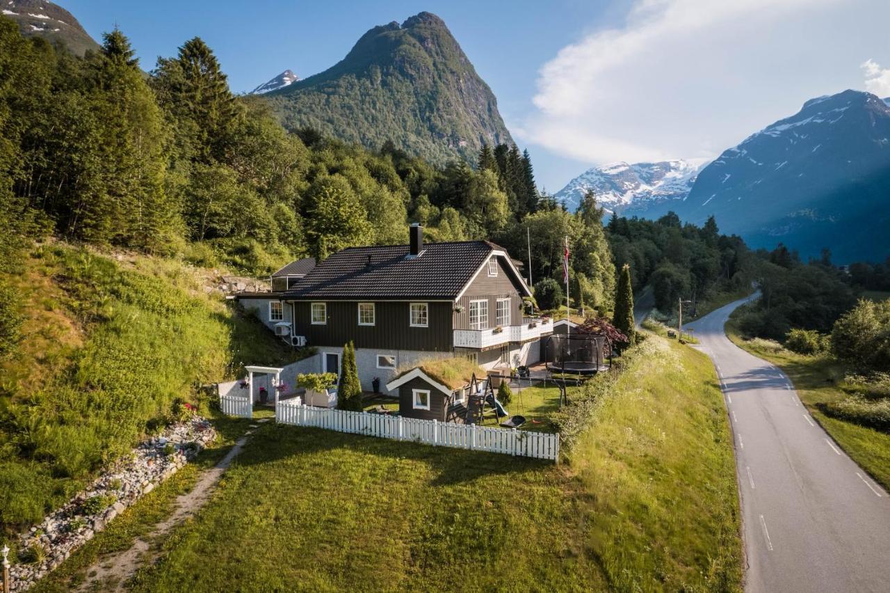 Apartmán Sunde Panorama Olden Exteriér fotografie